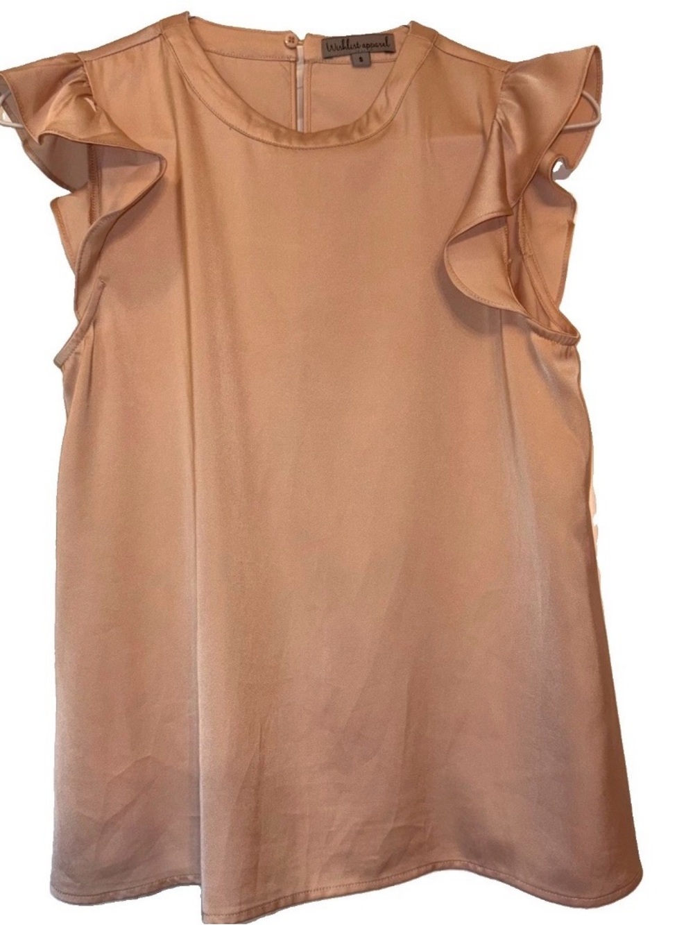 Wishlist Apparel Ruffle Sleeve Blouse
